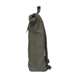 Lennon roll-top rugzak - 19L - gerecycled PU/rPET polyester - laptopvak