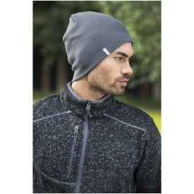 Level beanie - acryl - tweelaags - met lushlabel