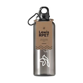 Lewis RPET Bottle 630 ml waterfles-Zwart
