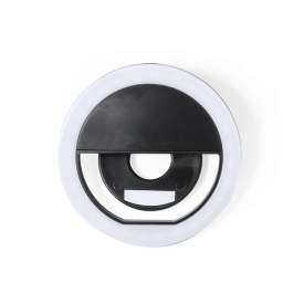 Lichtgevende ring voor smartphone - kunststof - 28 LED's - oplaadbaar