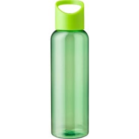 Lila drinkfles 500ml - rPET - transparant gekleurd-Licht groen