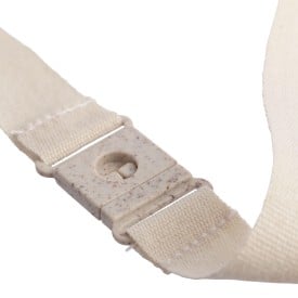 Koa medaille Ø 7 cm - beuken - lanyard van 90 x 2 cm