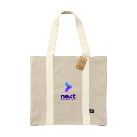 Shopper bag Line 18 liter - 210 g/m² - gerecycled katoen en polyester