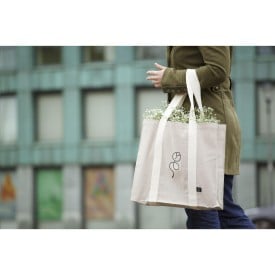 Shopper bag Line 18 liter - 210 g/m² - gerecycled katoen en polyester