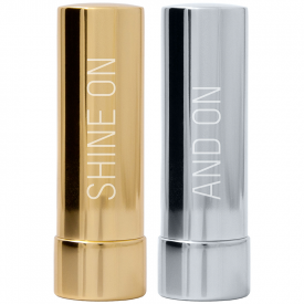 Deluxe lippenbalsem - keuze uit inhoud - goud / zilver