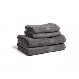 Lord Nelson Fairtrade handdoek 70x130cm set van 3-Donker grijs
