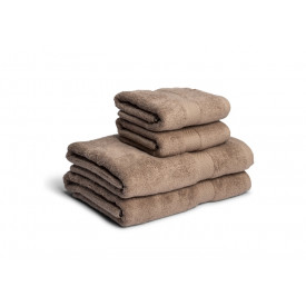 Lord Nelson Fairtrade handdoek 70x130cm set van 3-Licht bruin