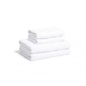 Lord Nelson Fairtrade handdoek 70x130cm set van 3-Wit