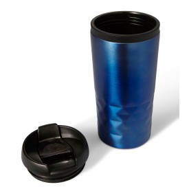 Lorraine thermosmok 300 ml - RVS - zwarte deksel