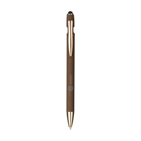 Luca Copper Stylus RCS Recycled Alu SoftTouch-Bruin