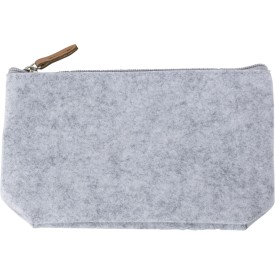 Lucy toilettas - rPET vilten - PU-details