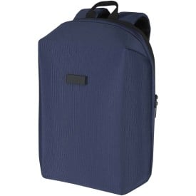 Luma 15 inch GRS gerecyclede antidiefstal laptoprugzak 10 l-Marineblauw