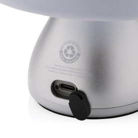 Luming RCS gerecyclede plastic USB-oplaadbare tafellamp