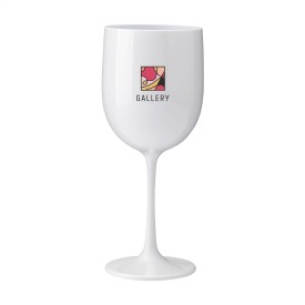 Lunaire Herbruikbaar Kunststof Wijnglas 480 ml-Wit