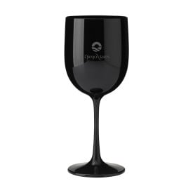Lunaire Herbruikbaar Kunststof Wijnglas 480 ml-Zwart