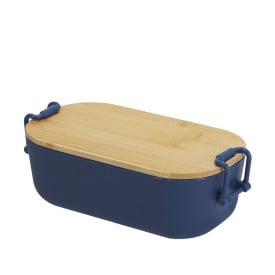 Lunch box Lilix 850 ml - gerecycled PP en bamboe - luchtdicht