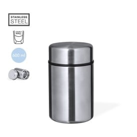 Zanka lunchpot 600ml - RVS - dubbelwandig - veiligheidssluiting met schroefdop