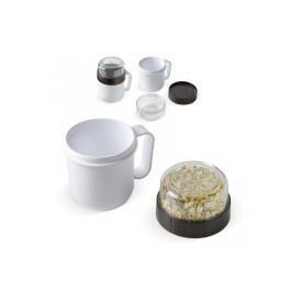 Lunchbeker to-go 520 + 230 ml - ABS en PP - 2 compartimenten