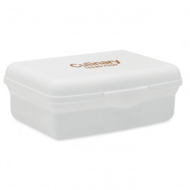 Lunchbox gerecycled PP 800ml-Wit