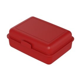 Lunchbox met uitneembaar bakje-Rood