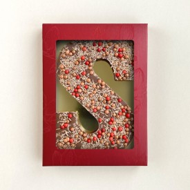 Luxe Chocoladeletter Goud (200 gr)