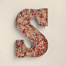 Luxe Chocoladeletter Goud (200 gr)