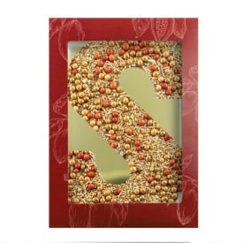 Luxe Chocoladeletter Goud (200 gr)