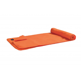Luxe fleece sjaal-Oranje