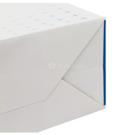 Papieren tas 170 g/m² - A3 - wit - all over bedrukt - katoenen koord