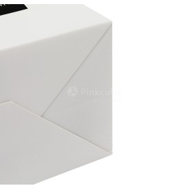 Papieren tas 170 g/m² - A4 - wit - all over bedrukt - katoenen koord