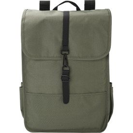 Lyric rugzak - rPET polyester - 300D - met flap en sluitgesp