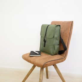 Lyric rugzak - rPET polyester - 300D - met flap en sluitgesp