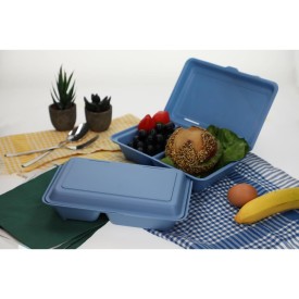Medium maaltijdbox to go - plastic - herbruikbaar