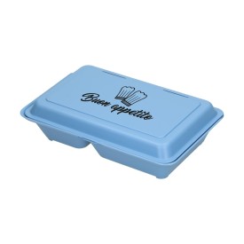 Medium maaltijdbox to go - plastic - herbruikbaar