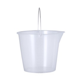 Maatemmer Lunux - kunststof - 11 liter - metalen handvat en maatbeker