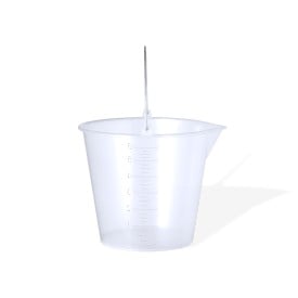 Maatemmer Manson - kunststof - 6 liter - metalen handvat en maatbeker