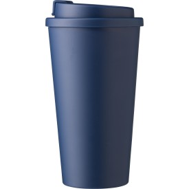 Mackenzie beker 475ml - PP - met schroefeksel en afsluitbare opening