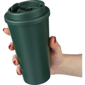 Mackenzie beker 475ml - PP - met schroefeksel en afsluitbare opening
