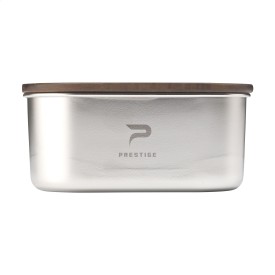 Madera RCS lunchbox 1.7L - gerecycled RVS - houten deksel - afsluitring