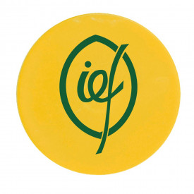 Magneet 40 mm-Geel-Zonder opdruk