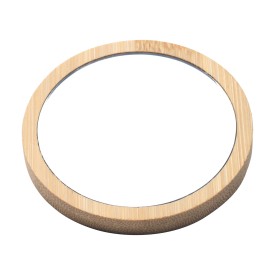 Make-Up Mirror Bamboo spiegeltje-Houtbruin