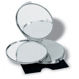 Make-up spiegel-Glanzend zilver-Zonder opdruk