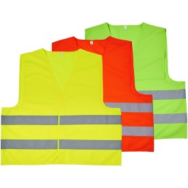 RFX™ Marie veiligheidsvest - polyester - kinderen 7 t/m 12 jaar - klittenbandsluiting