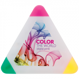 Markeerstift driehoek vorm - ABS - 3 kleuren