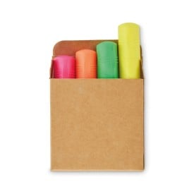 Markeerstiften set - 4 stuks - kraft verpakking