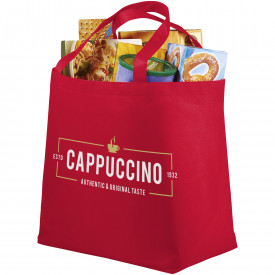 Maryville non-woven shopper-Rood-Zonder opdruk