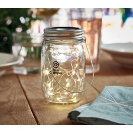 Mason jar solar buitenlamp