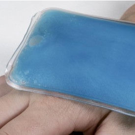 Termosensor handwarmer - vloeibaar - herbruikbaar - 10x6.5cm