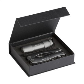 MaxiStar geschenkset-Gun metal