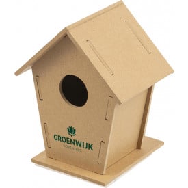 MDF vogelhuiskit-Bruin